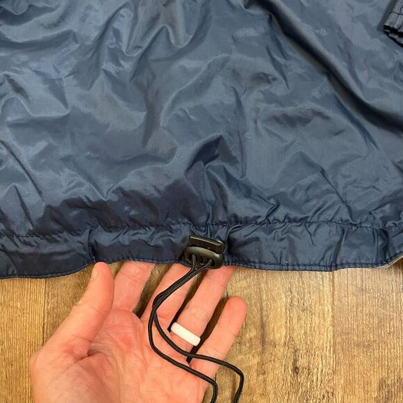 Vtg O'Neill Spellout Mock Neck Windbreaker Zip Oversized Surf M Embroidered USA - Picture 5 of 16